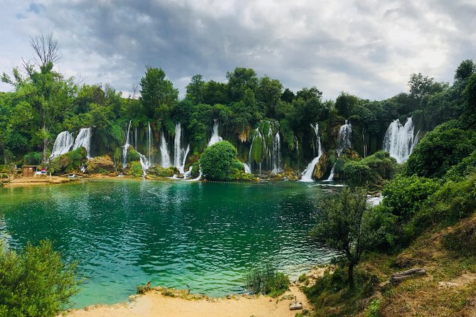 From Sarajevo: Private Mostar, Blagaj and Kravice Waterfalls Tour - Počitelj, stone steps and old walls
