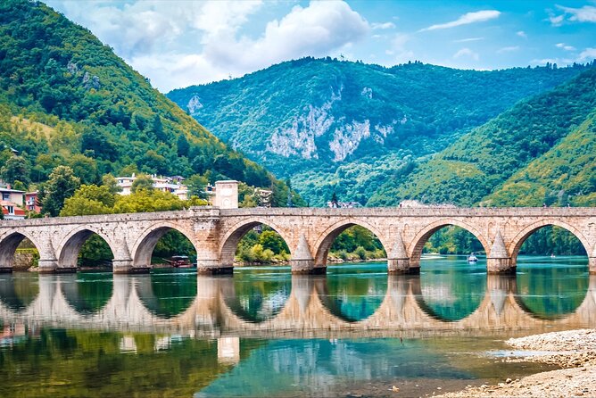 From Sarajevo: Višegrad, Andrićgrad, Drvengrad & Šargan tour - Višegrad and the bridge over the Drina