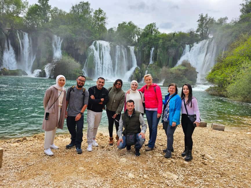 From Split To Sarajevo: Mostar, Blagaj & Kravica falls tour - Food, fees, and the real cost