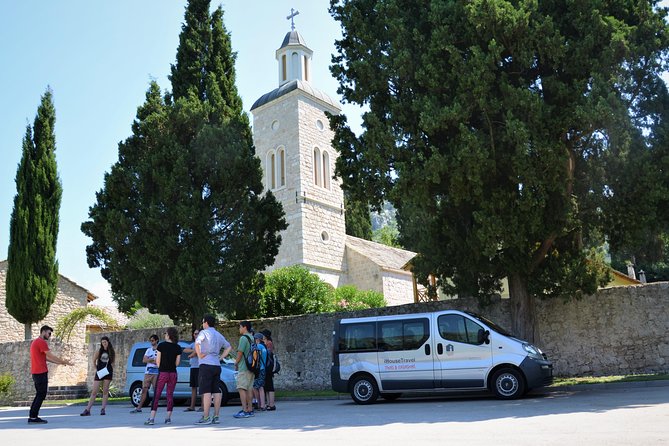 Herzegovina Day Tour from Mostar: Blagaj, Pocitej, Kravice falls (Join Us! :D) - Žitomislići Monastery and Bosnia’s religious mix
