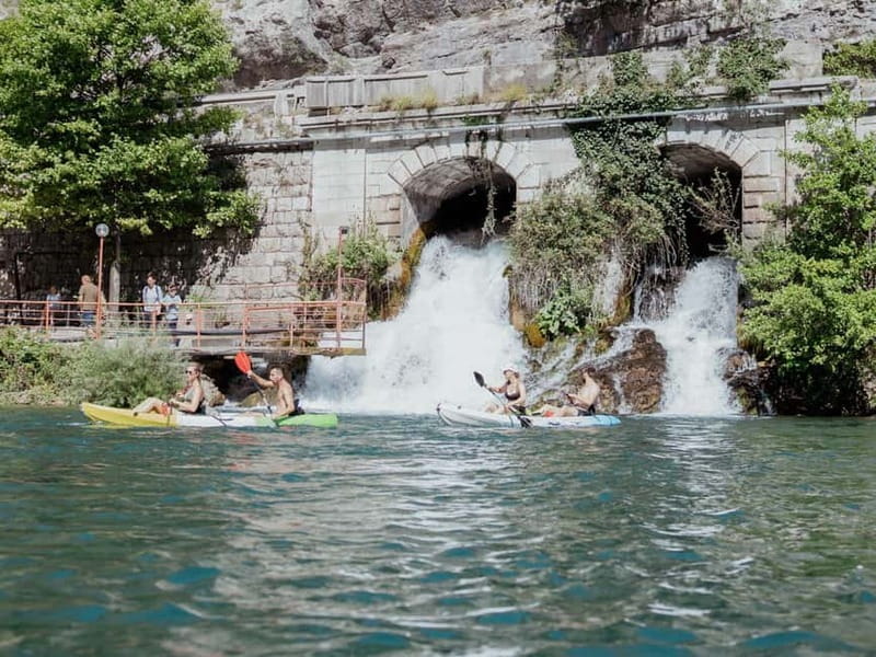 Jablanica: Kayak Rental in Neretva Canyon - Reaching the Beach After About 1.5 Hours