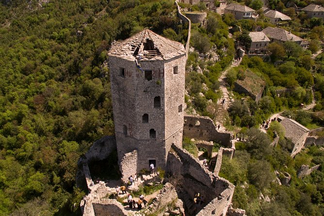 Mostar,Kravica Waterfall,Blagaj,Počitelj - Day Tour from Sarajevo - The Crooked Bridge, mosque, and Kujundžiluk bazaar