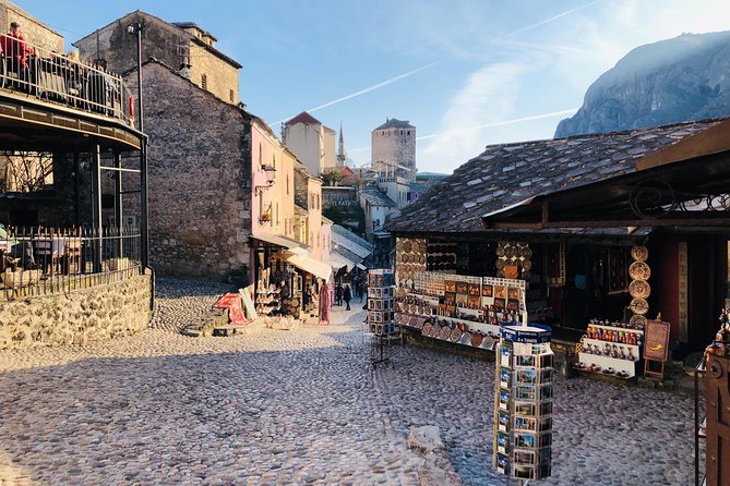 Mostar Private Walking Tour - Crooked Bridge, a small preview of the famous one