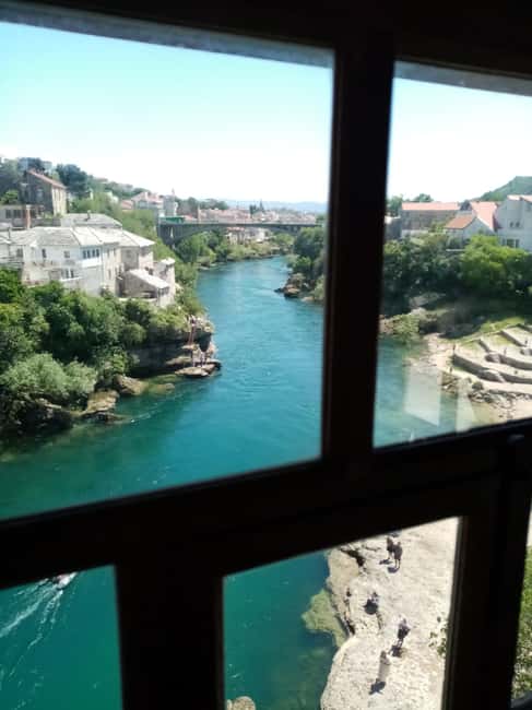 Mostar thru history -private tour - The clock tower and the return to the Old Town