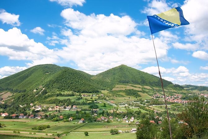 Mysterious Visoko Pyramids Driving and Walking Tour - Standing before the Bosnian Pyramid of the Sun