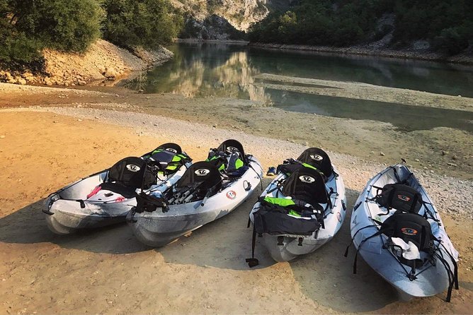 Neretva kayak canoe safari - Grabovica Lake, the calm start to the route