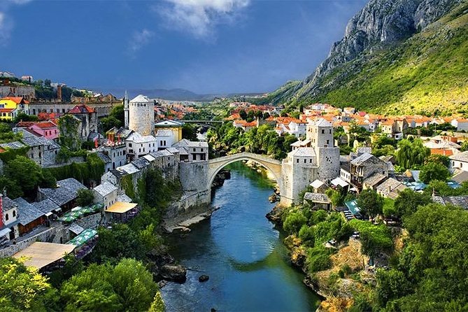 Private Day Tour to Mostar, Blagaj, Pocitelj, Konjic and Jablanica - Konjic Bridge and the first look at the Neretva