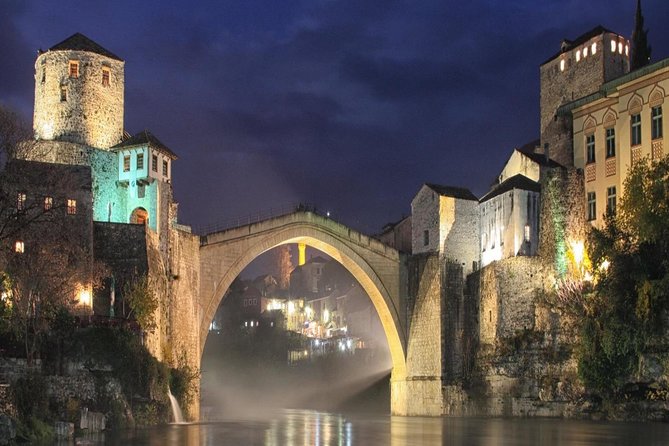 Private Day Tour to Mostar, Blagaj, Pocitelj, Konjic and Jablanica - Lunch and the quiet source of the Buna