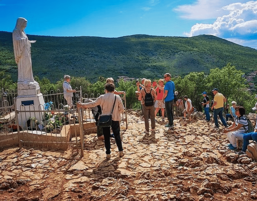 Private Tour to Medjugorje from Split - St. James Church and the center of Medjugorje