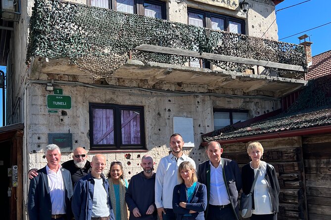 ROSES OF SARAJEVO (Official WAR + CITY tour)- Story of a Survivor - Inside the Tunnel of Hope