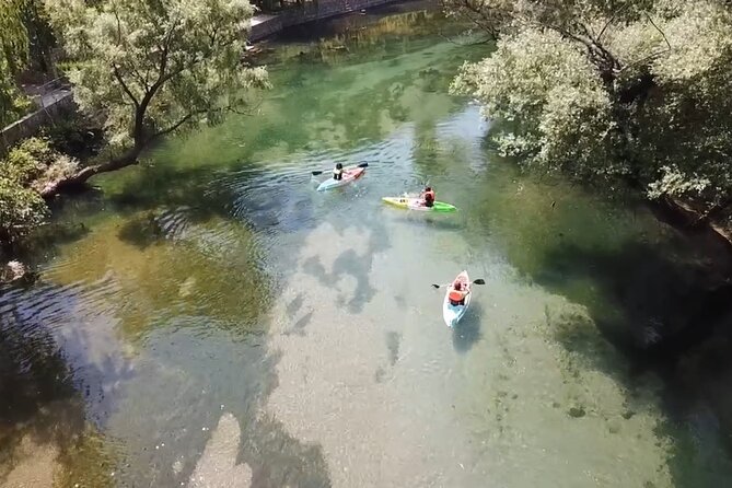 Safari kayak adventure w BBQ & Beer - Reaching the Bunica spring