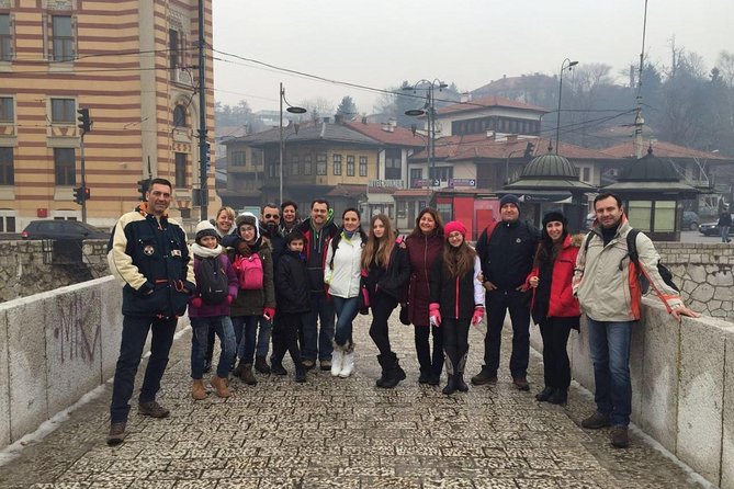 Sarajevo Essential Full Walking Tour - Bezistan, Tašlihan, and Hotel Europe