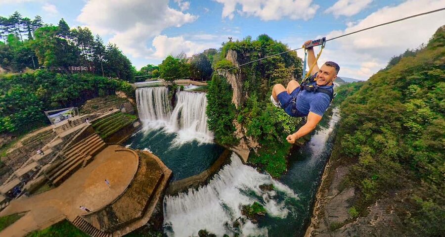 Sarajevo: Jajce Waterfall, Travnik & Pliva Lake Tour - Jajce Waterfall: the day’s visual centerpiece