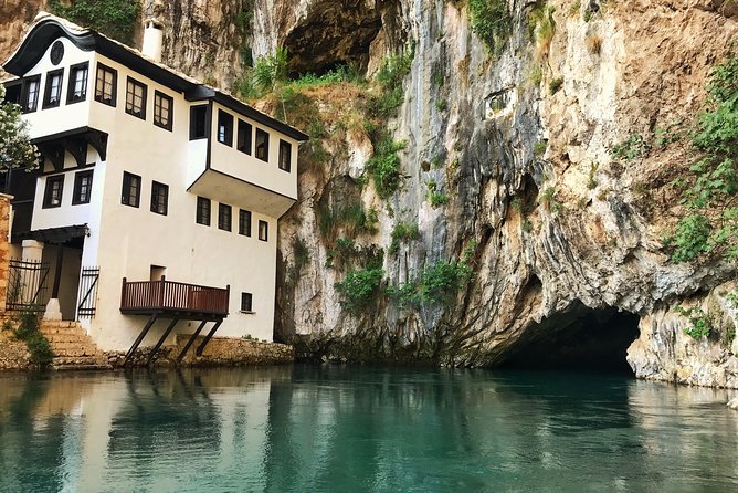 Sarajevo: Mostar, Konjic, Sufi House, Pocitelj & Kravice Falls - Blagaj Tekija beside the Buna spring