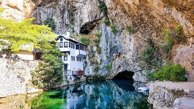 Sarajevo: Mostar, Konjic, Sufi House, Pocitelj & Kravice Falls - Cooling off at Kravice Falls