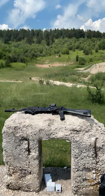 Sarajevo: Shooting Range Experience with Transportation - Starting at Sarajevo’s National Museum parking lot