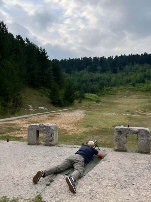 Sarajevo: Shooting Range Experience with Transportation - A proper safety briefing before the first shot