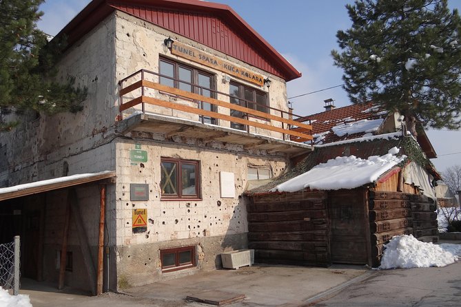 SARAJEVO SIEGE TIMES '92-'95 / Sarajevo Roses & Tunnel of Hope / - Olympic bobsled track: sport turned into a front line