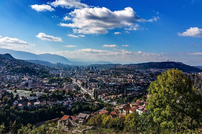 SARAJEVO SIEGE TIMES '92-'95 / Sarajevo Roses & Tunnel of Hope / - Yellow Fortress: Sarajevo from above