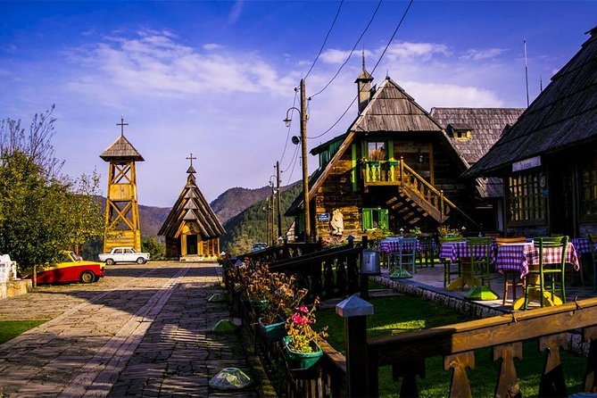 Sarajevo to/from Belgrade UNESCO Transfer Day Tour (Fees Incl.) - Drvengrad, film, and lunch in Mokra Gora