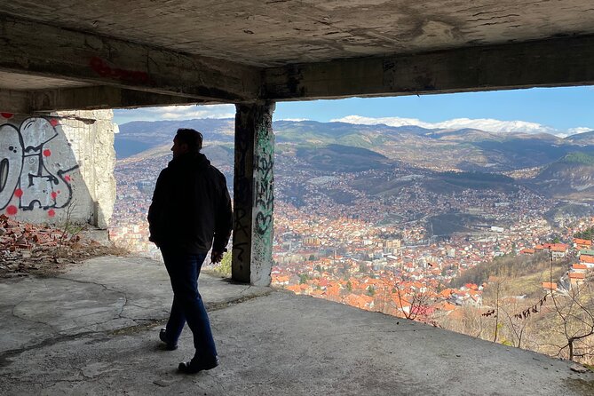 Sarajevo War Tour: A Veteran's Story of the Siege (fees included) - Trebević Mountain and the military view of Sarajevo