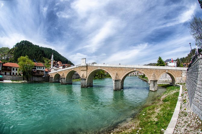 Sunny Herzegovina: Mostar, Kravice Waterfalls & 4 Cities Tour - Mostar and the rebuilt Stari Most