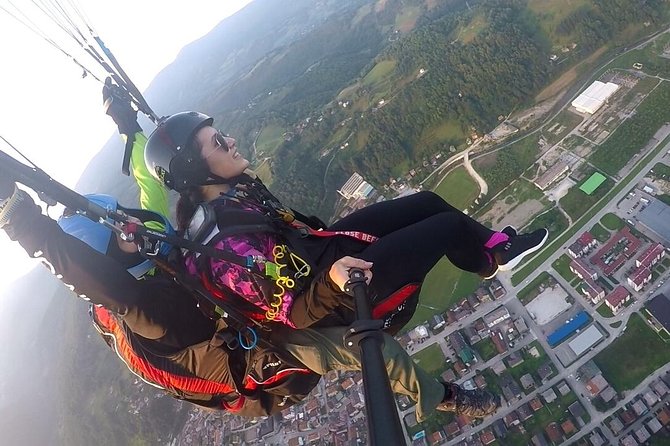 Tandem Paragliding Experience in Sarajevo, Bosnia and Herzegovina - Flying above Sarajevo’s mountain country