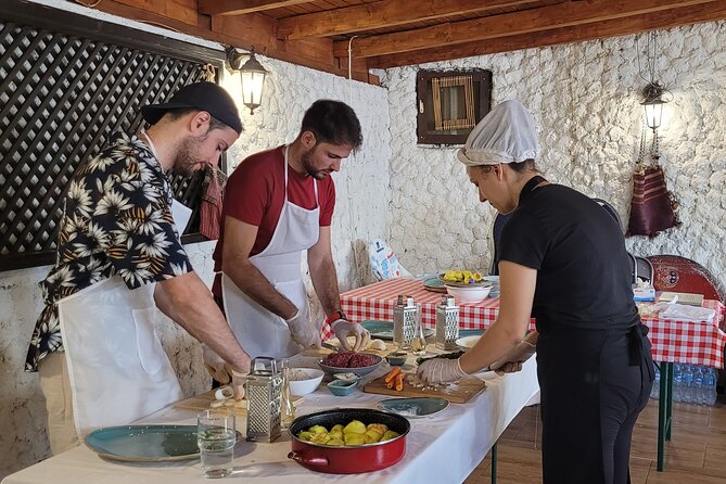 Traditional Bosnian Cooking Class in Mostar with Lunch and Drinks - Meeting Amina at Food House Mostar
