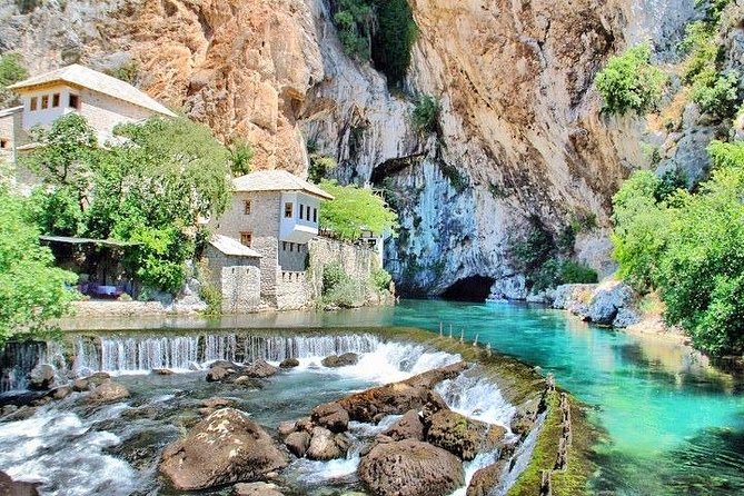 Transfer from Sarajevo to Kotor+Herzegovina tour - Buna, where cold spring water reaches the Neretva