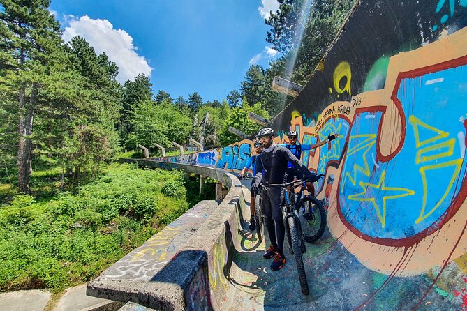 Trebevic Mountain Biking Tour from Sarajevo - Bobsleigh Track - Riding the abandoned Olympic bobsleigh track