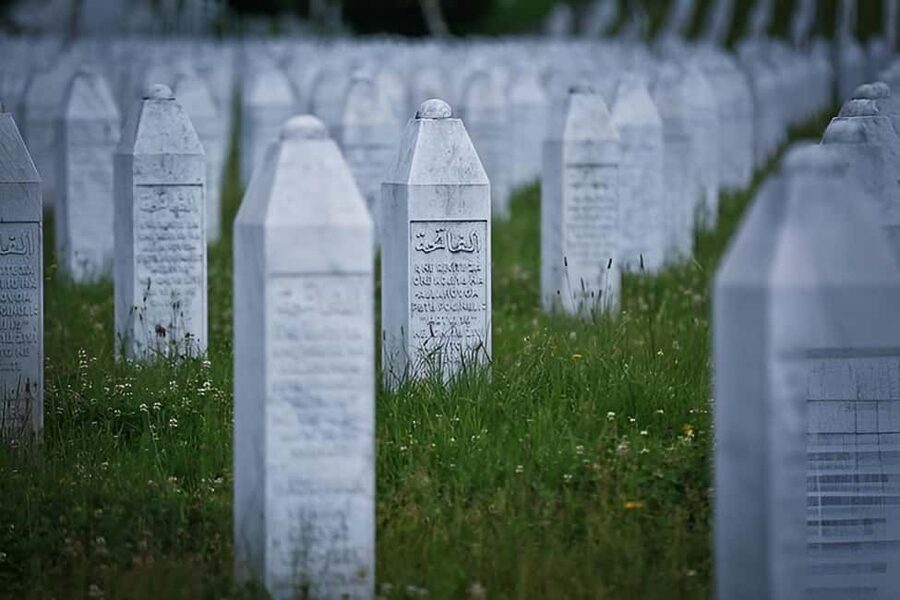 Understanding Srebrenica Genocide + Lunch with Local Family - The former UN base and the evidence left behind
